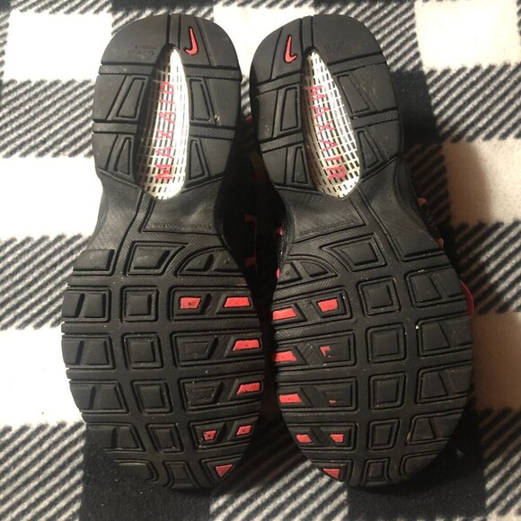 2014 Nike Air Max Torch 4 black and pink carbon rubber sole tennis shoes sz 7.5 - Picture 7 of 7